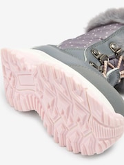 Grey Warm Lined Snow Boots - Image 2 of 7
