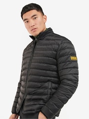Barbour® International Racer Impeller Quilted Black Jacket - Image 1 of 7