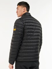 Barbour® International Racer Impeller Quilted Black Jacket - Image 3 of 7