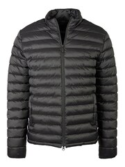 Barbour® International Racer Impeller Quilted Black Jacket - Image 6 of 7