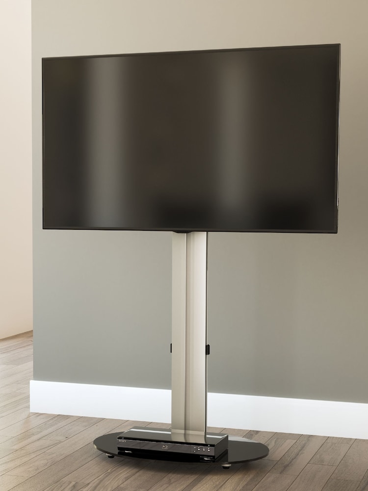 AVF Silver Eno Combi 600 TV Stand - Image 1 of 6