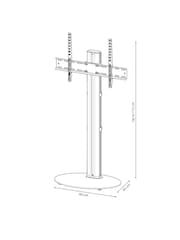 AVF Silver Eno Combi 600 TV Stand - Image 6 of 6