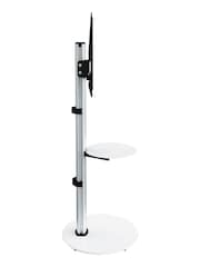AVF Silver Eno Combi 600 With AV Shelf TV Stand - Image 4 of 6
