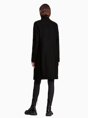 AllSaints Black Sidney Coat - Image 3 of 5