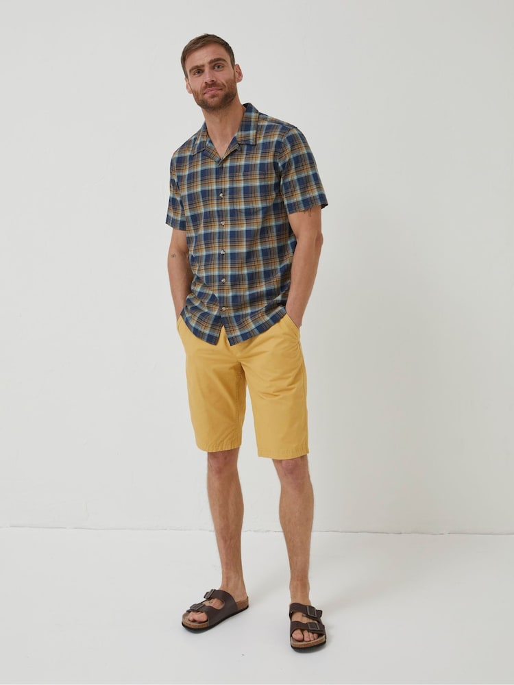 FatFace Blue Kilcoy Check Shirt - Image 2 of 6 FatFace Blue Kilcoy Check Shirt - Image 2 of 6