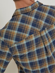 FatFace Blue Kilcoy Check Shirt - Image 3 of 6