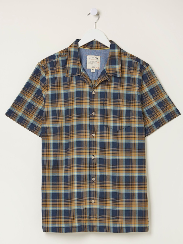 FatFace Blue Kilcoy Check Shirt - Image 6 of 6 FatFace Blue Kilcoy Check Shirt - Image 6 of 6