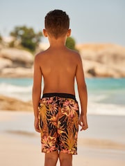 Myleene Klass Kids Multi Tropical Print Swimshorts - Image 2 of 13