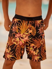 Myleene Klass Kids Multi Tropical Print Swimshorts - Image 5 of 13