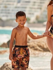 Myleene Klass Kids Multi Tropical Print Swimshorts - Image 7 of 13