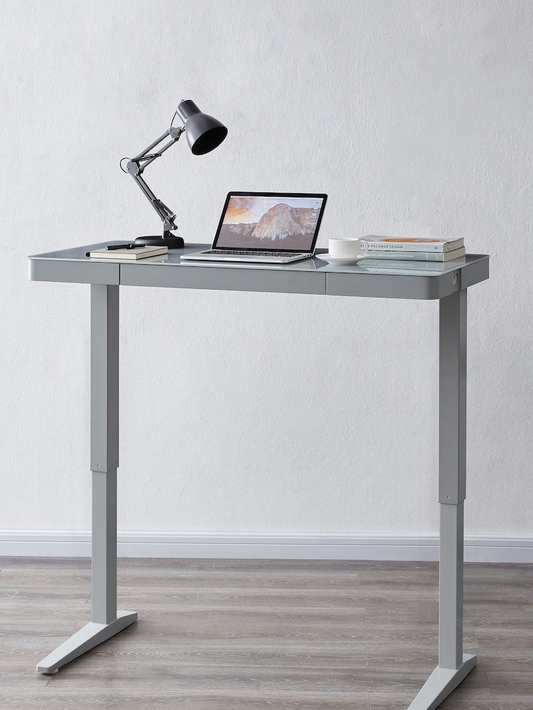 Koble Grey Lana Smart Height Adjustable Desk - Image 1 of 8