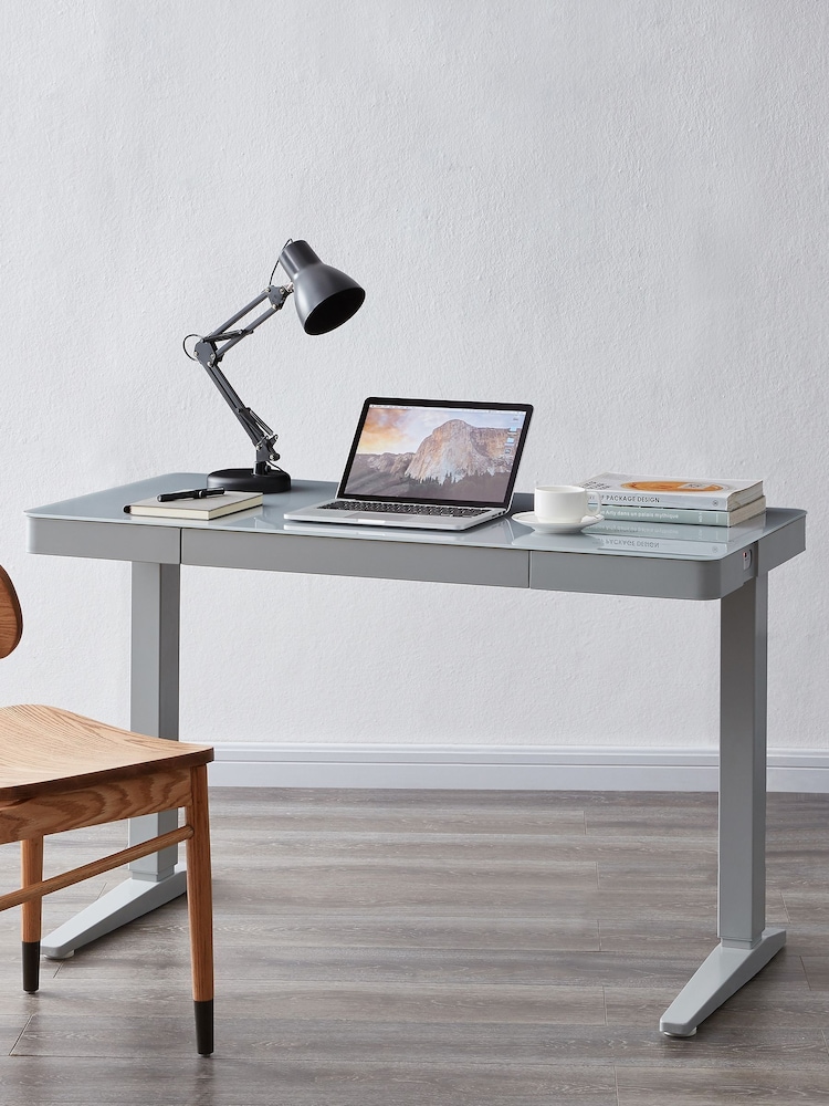 Koble Grey Lana Smart Height Adjustable Desk - Image 2 of 8