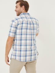 FatFace Blue Gibbard Check Shirt - Image 2 of 4