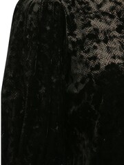 M&Co Petite Black Petite Foil Animal Shell Top - Image 3 of 5