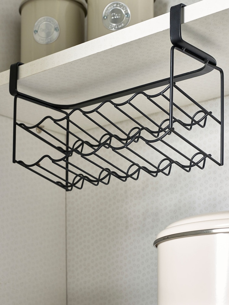 Black Bronx Wire Under Shelf Spice Rack - Image 3 of 6