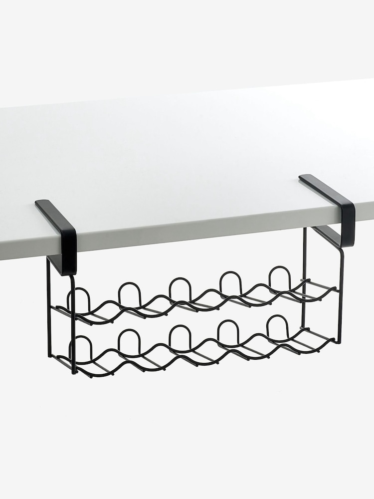 Black Bronx Wire Under Shelf Spice Rack - Image 4 of 6