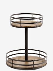Black Bronx 2 Tier Rotating Spice Rack Spice Rack - Image 3 of 3