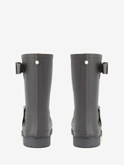 Mint Velvet Dark Grey Wynter Short Wellies - Image 3 of 4