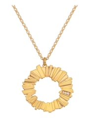 Hot Diamonds X Jac Jossa Gold Tone Believe Pendant Necklace - Image 2 of 3