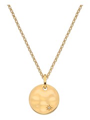 Hot Diamonds X Jac Jossa Gold Tone Lunar Pendant Necklace - Image 2 of 3