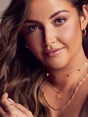 Hot Diamonds X Jac Jossa Gold Tone Lunar Pendant Necklace - Image 3 of 3