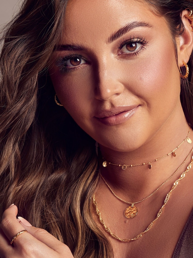 Hot Diamonds X Jac Jossa Gold Tone Lunar Pendant Necklace - Image 3 of 3