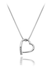 Hot Diamonds Silver Tone Romantic Pendant Necklace - Image 2 of 3