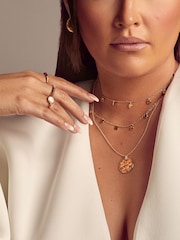 Hot Diamonds X Jac Jossa Gold Tone Lunar Necklace - Image 3 of 3