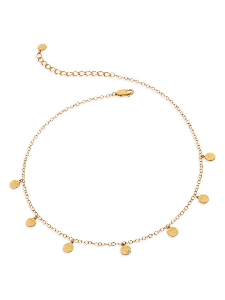 Hot Diamonds X Jac Jossa Gold Tone Lunar Choker Necklace - Image 1 of 3
