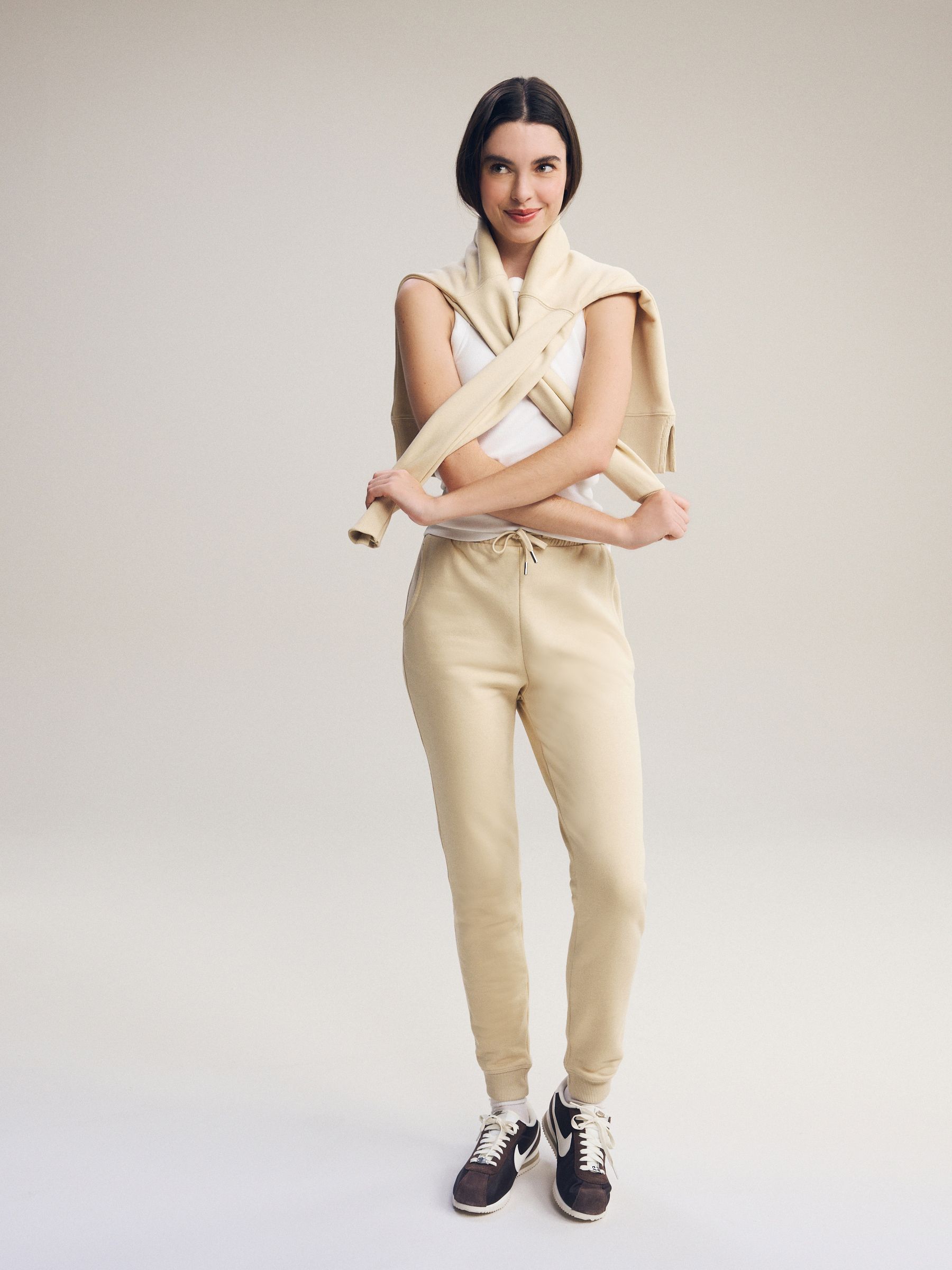 Pantalon De Jogging NEXT – Jersey Toucher Doux, Coupe Décontractée – Essentials Confort