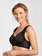 Miss Mary of Sweden Black Exhale Wired Sports Bra - Image 3 of 3