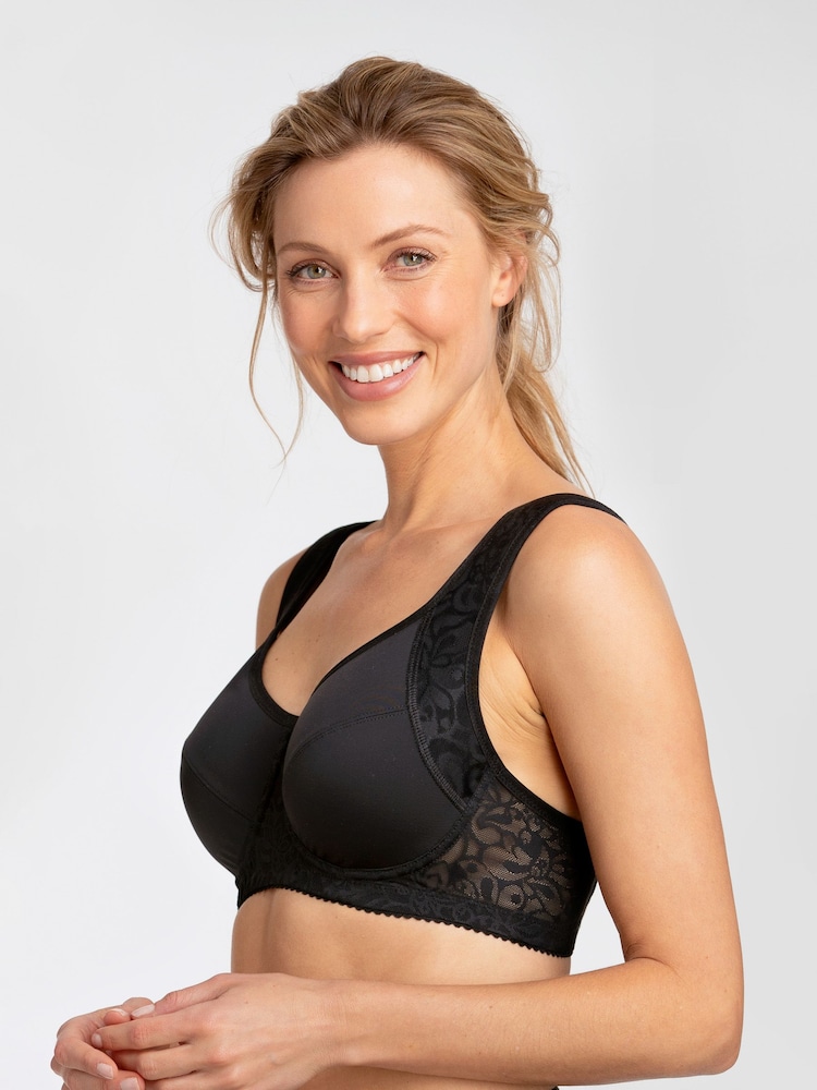 Miss Mary of Sweden Black Exhale Wired Sports Bra - Image 3 of 3
