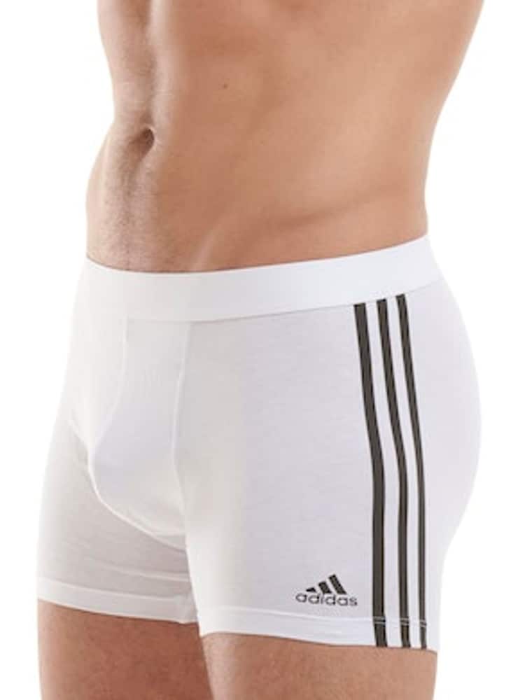 adidas White Active Flex Cotton 3 Pack Boxers - Image 10 of 10