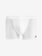 adidas White Active Flex Cotton 3 Pack Boxers - Image 2 of 10
