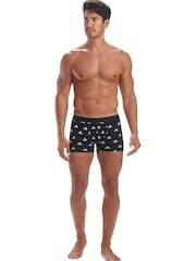 adidas Black Active Flex Cotton 3 Pack Boxers - Image 2 of 7