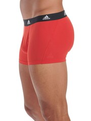 adidas Black Active Flex Cotton 3 Pack Boxers - Image 7 of 7