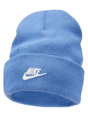 Nike Blue Peak Tall Cuff Futura Beanie - Image 1 of 6