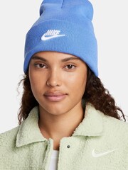 Nike Blue Peak Tall Cuff Futura Beanie - Image 3 of 6