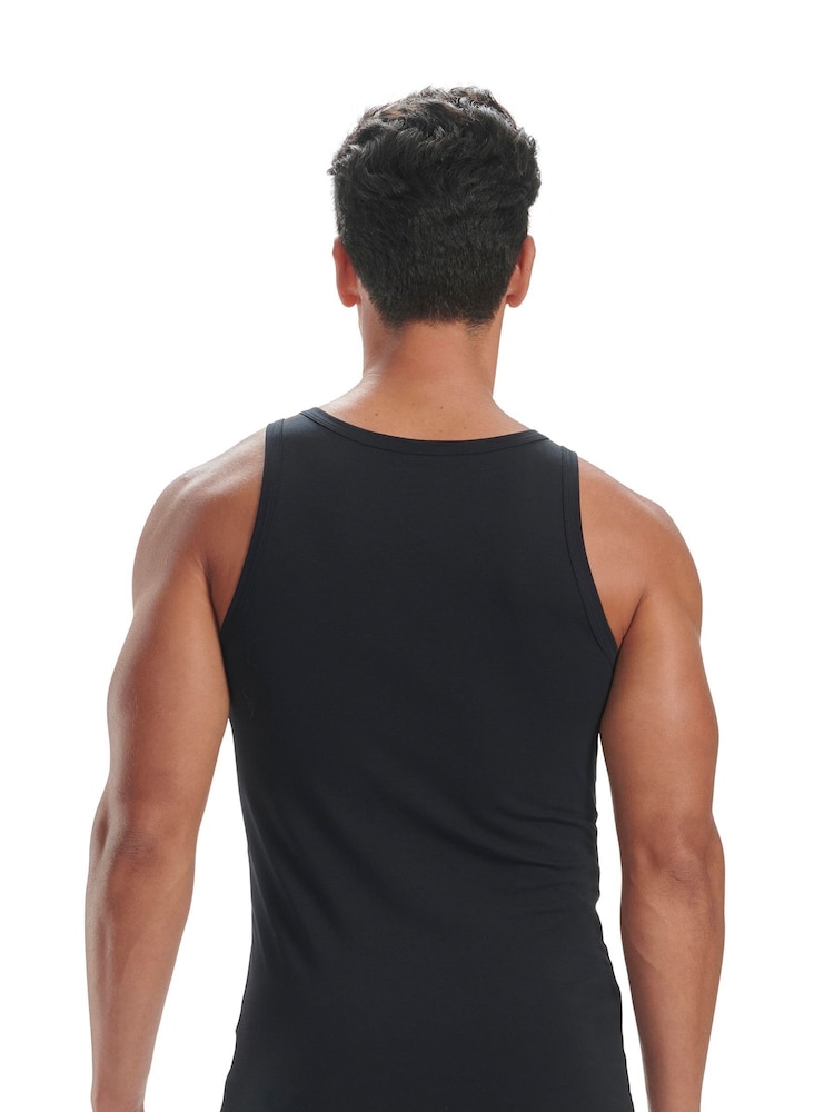 adidas Black Active Flex Vests 2 Pack - Image 2 of 5