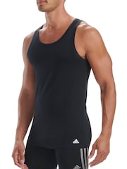 adidas Black Active Flex Vests 2 Pack - Image 4 of 5