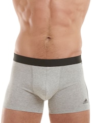 adidas Active Flex Cotton 3 Stripe Boxers 3 Pack - Изображение 2 из 6