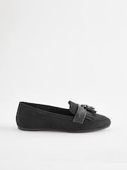 črna - Mokasini z resicami Forever Comfort® - Slika 4 iz 7