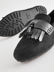 črna - Mokasini z resicami Forever Comfort® - Slika 6 iz 7