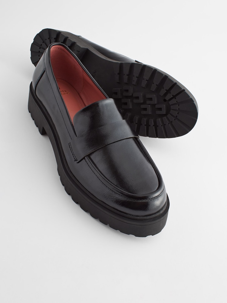 Black Forever Comfort® Chunky Loafers - Image 5 of 7