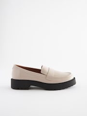 Bone White Forever Comfort® Chunky Loafers - Image 1 of 9