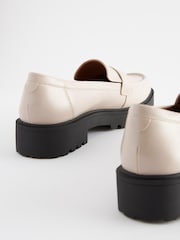 Bone White Forever Comfort® Chunky Loafers - Image 7 of 9