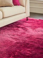 Fuchsia Pink Collection Luxe Plush Rug - Image 3 of 6