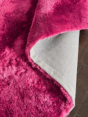 Fuchsia Pink Collection Luxe Plush Rug - Image 5 of 6