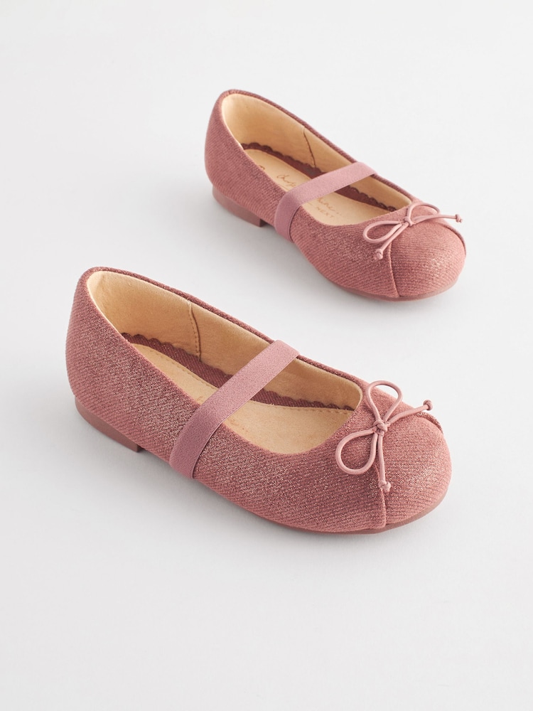 Schimmerndes Pink - Festliche Ballerinas - Bild 1 von 5 Schimmerndes Pink - Festliche Ballerinas - Bild 1 von 5