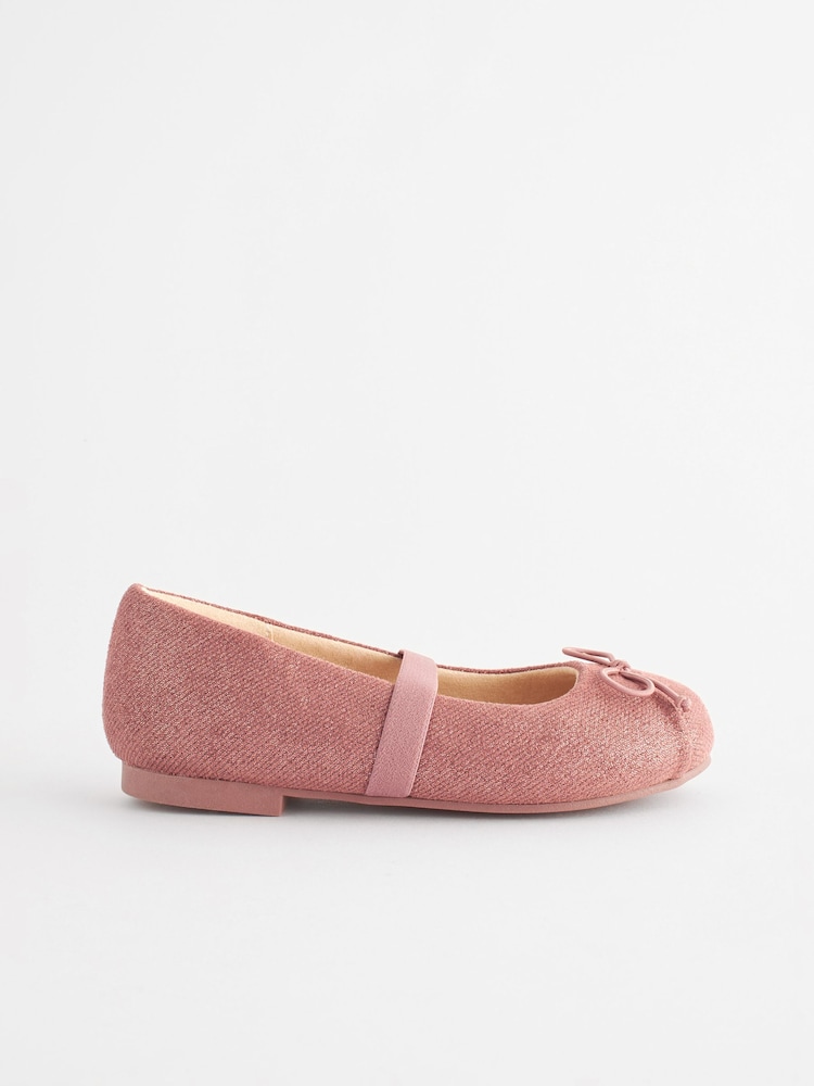 Schimmerndes Pink - Festliche Ballerinas - Bild 2 von 5 Schimmerndes Pink - Festliche Ballerinas - Bild 2 von 5